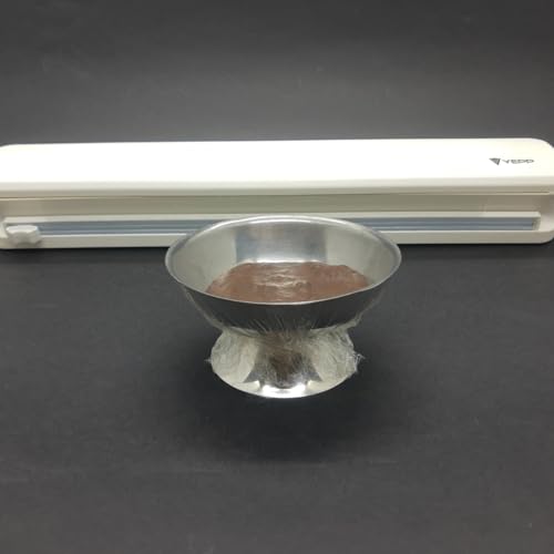 Suporte Cortador De Plástico Filme, Papel Alumínio ou Papel Manteiga, Dispenser de Filme PVC, Prátic