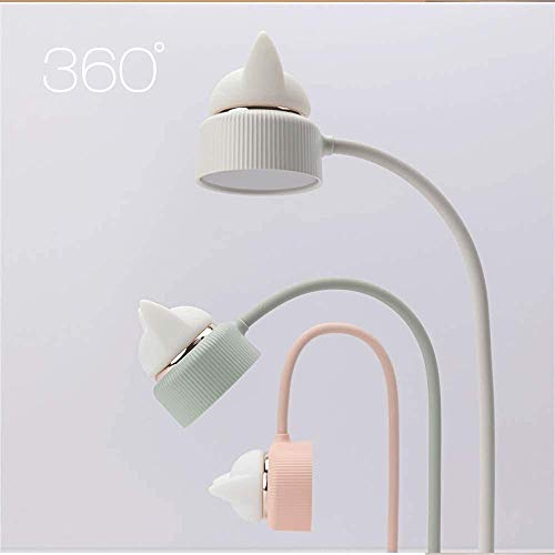 Lámpara de escritorio LED regulable con puerto de carga USB y luz nocturna integrada 5