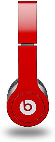 Skin Decal Wrap Works with Original Beats Solo HD Headphones Solids Collection Coral Skin Only (Headphones NOT Included)