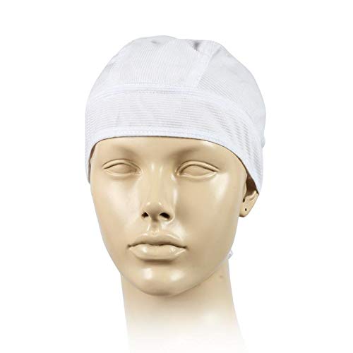 BISMAADH Doo Rags Skull Cap Beanie Dew Chemo Cap Sweat Wicking Helmet Liner- for Men and Women Motorcycle Cycling 2