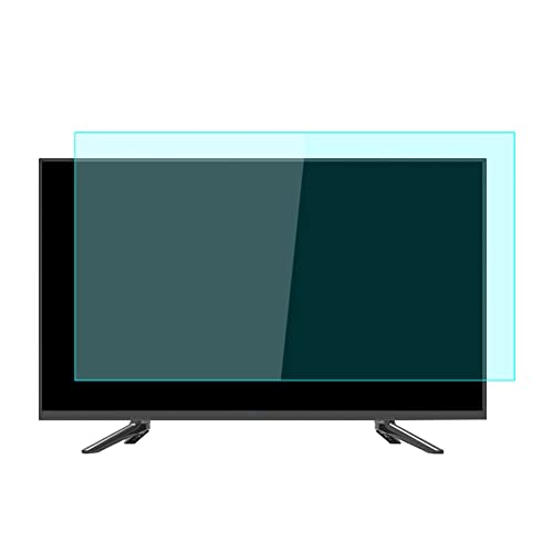 XRRX Anti Glare TV Screen Protector - for LCD, LED and QLED HDTV 32-65 Inch TV, Filter Blocking UV & Blue Light from 380 to 495nm, Matte Block Glare Reflections Filter / 49in 1075x604mm