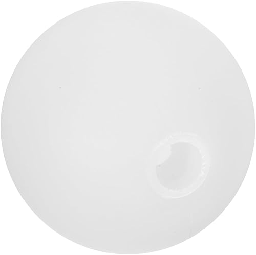 Pantalla de globo de vidrio esmerilado blanco, pantalla de repuesto para lámpara de bola acrílica, pantalla de esfera de ópalo para lámpara