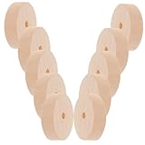Fournitures d'artisanat - la roue en bois est polyvalente pour une utilisation dans la décoration de bureau à domicile, l'artisanat de bricolage, la peinture d'autres projets d'artisanat, roues en bois