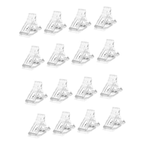 2 sets Clips para Uñas Manicura Herramienta Plástica