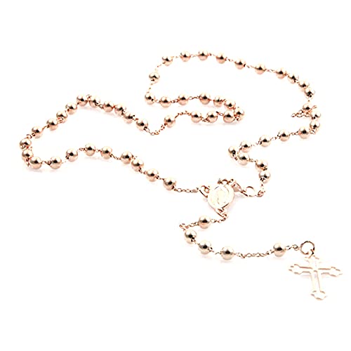 Collana Rosario Amorili In Argento 925: Uomo E Donna, Made In Italy, Modello 1