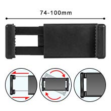 Image of VTS Tripod Stand, 360 Degree Flexible Universal Smart Phone Stand with Clamp, Extendable Stand, Compatible for 2 inch-3.2 inch iPhone & Android Cell Phone