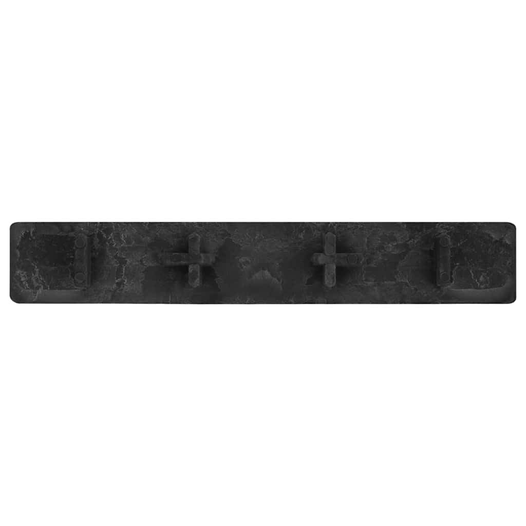 Embouts de terrasse plastique noir 15 x 2,5 cm 10 pièces pour planches de terrasse finition propre protection rénovation intérieur extérieur