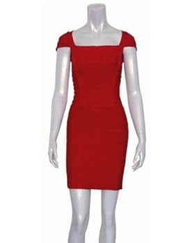 Apparel Red Shouldered Conjoined Dinner Dress Book
