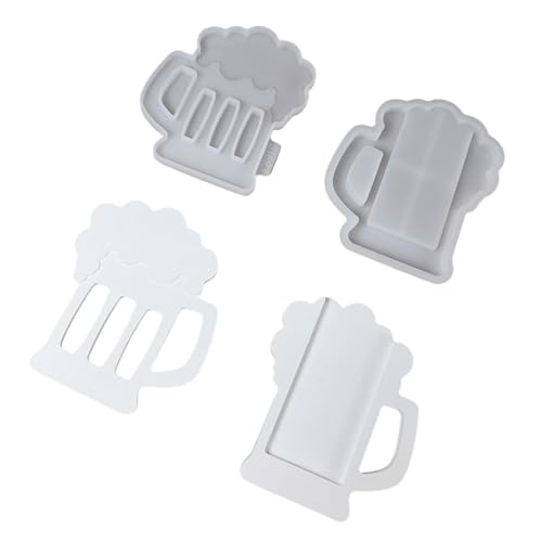 Moldes de silicona multiusos con clip para dinero en efectivo, decoración en miniatura, resina epoxi, manualidades, tazas de cerveza, clips de monedas