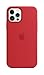 Apple iPhone 12 and iPhone 12 Pro Silicone Case with MagSafe - (Product) RED