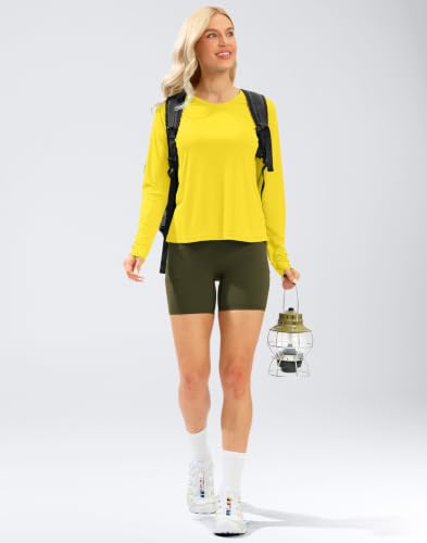Image of UPF 50+ Sun Shirt for Women Long Sleeve Quick Dry UV Protection Hiking Top