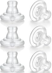 6pcs Clear Silicone backs