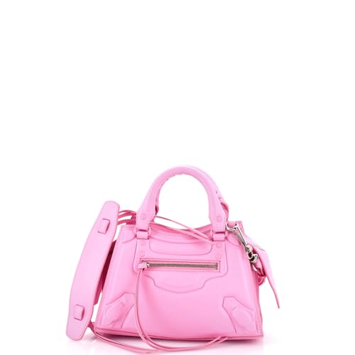 Balenciaga, Pre-Loved Neo Classic City Bag Leather Mini, Pink