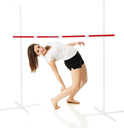 Barcaloo Limbo Game for Kids and Adults, Limbo Stick Lawn Game Set