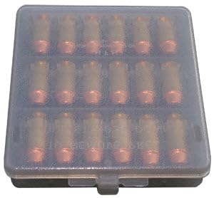 MTM 18 Rounds 45 Cal Case-Gard Ammo Wallet (Clear...