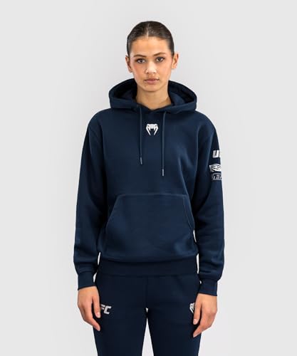 Venum Femme Fight Week Women's Pullover Hoodie Sweatshirt, Oceanic Blue, M EU