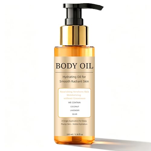 Body Oil Formulated for Women, Luxury Body Oil with 7 Cold-Pressed Oils, Deeply Hydrating Skin to Repair Damaged Skin - Non-Greasy and Easily Absorbed (1)