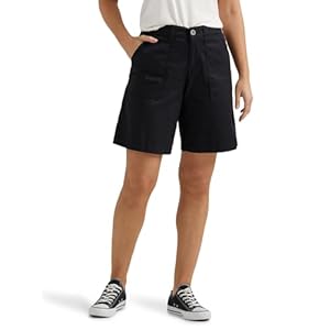 Lee womens Ultra Lux Comfort With Flex-to-go Utility Bermuda Short