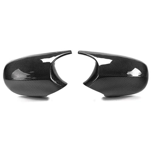 �T�C�h�~���[�V�F�� Compatible With For E87 E88 2004 2005 2006 2007 2008 �Ή� �o�b�N�~���[�J�o�[ �E�B���O�T�C�h�~���[�L���b�v �J�[�A�N�Z�T���[ �~���[�J�o�[ �����p(Black Carbon,A)