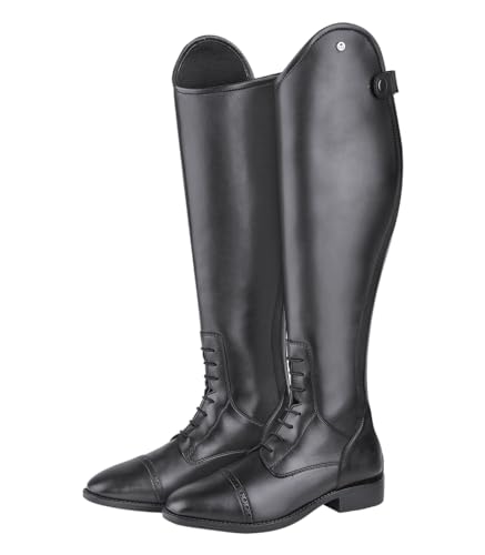 Botas de equitación Portland impermeables con cremallera trasera para jinete y amazona