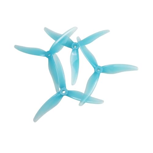 Hélice 3 pales 51477 en PC renforcé bleu pour moteurs 2206 2407