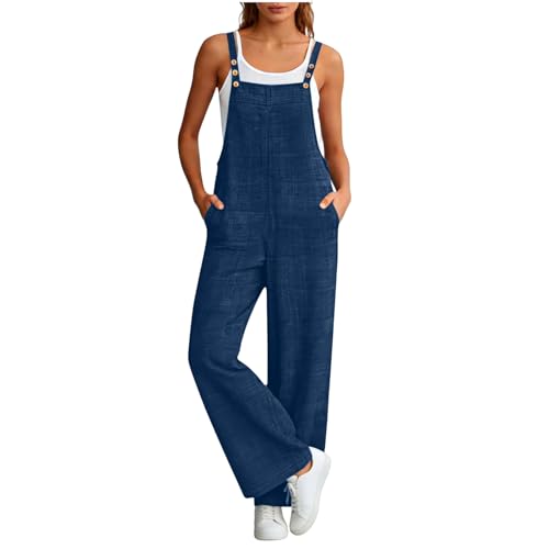 Ensemble pantalon ample taille élastique contre la chaleur estivale pour femme