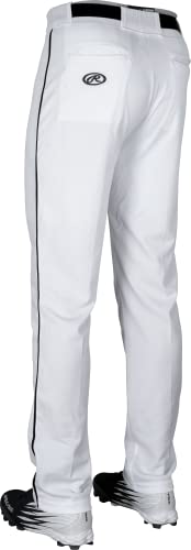 Rawlings Calças de beisebol masculinas semi-relaxadas