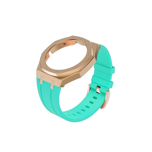 Bracelet acier inoxydable GT Cyber Watch Band avec base silicone robuste