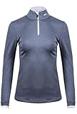 Halfzip mit YKK-Reissverschluss und Kinnschutz