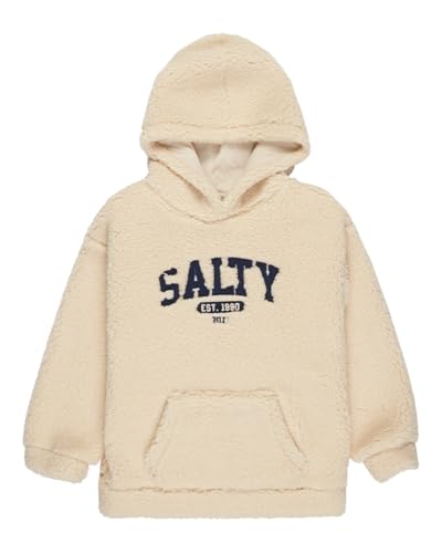 Roxy Back To - Hooded Relaxed Fleece for Girls 4-16 - Polar Holgado con Capucha - Chicas 4-16 - Beige.