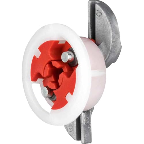 Grip-it GRP188 - Fixações para placa de gesso (18 mm, 8 unidades), cor vermelha