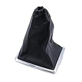 Black Gear Shift Lever Cover Fits For Ford Focus 2005-2012 SHLPDFM Brand Gearstick Gaiter Boot PU Leather