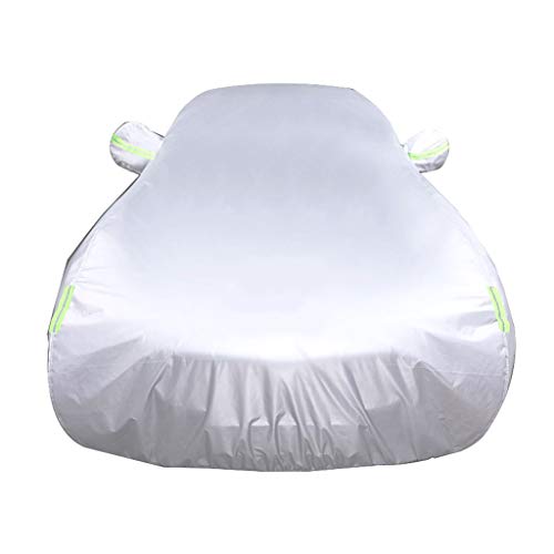 Housse de voiture compatible avec Hyundai Genesis Coupé toutes saisons imperméable et durable anti-rayures, protection de la peinture de voiture facile à installer et pratique de rangement Cover