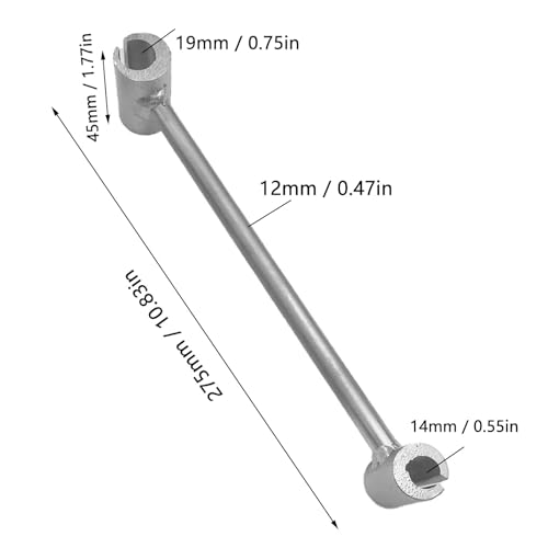 Jiawu Door Hinge Adjustment Tool, 8.5-17.5mm Hinges Gap Adjusting Wrench - Image 2