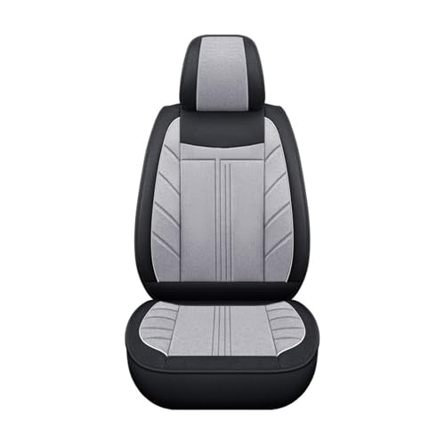 Housse de siège de voiture universelle grise en tissu pour Hyundai i30 Tucson Kona
