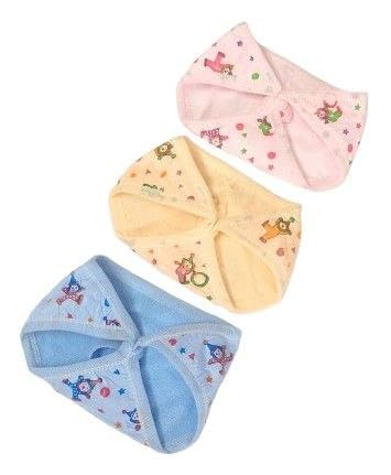 Lepax Reusable Baby Nappies Set – Soft Breathable Cotton Cloth Diapers for Newborn Babies, Washable & Skin-Friendly (Pack of Multi Designs)(Pack Of 3)||F203-image-48