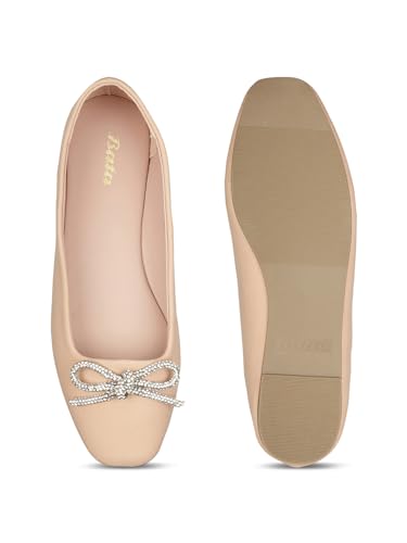 Image of Bata Women Pull On Ballet Flat