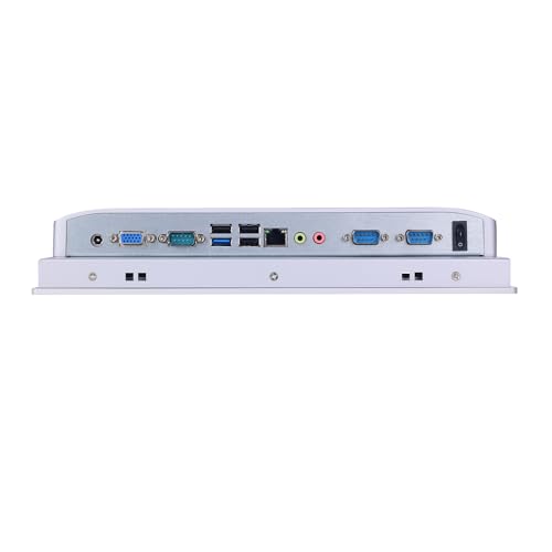 Image of 12.1 Inch TFT LED Industrial Panel PC, High Temperature 5-Wire Resistive Touch Screen, J1900, PW24, VGA, 4 x USB, LAN, 3 x COM, 8G RAM, 512G SSD