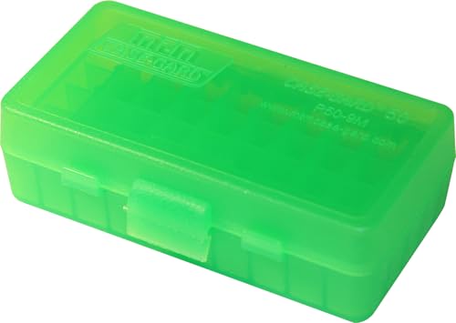 MTM 380/9MM Cal 50 Round Flip-Top Ammo Box P50-9M (P50-9M-16)