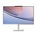 Lenovo All in One A100 PC | 23.8" Full HD Display | Intel Core i3-N305 | 16GB RAM | 512GB SSD | Intel UHD Grafik | Win11 Home | QWERTZ | grau | inkl. kabellose Tastatur & Maus | 3 Monate Premium Care