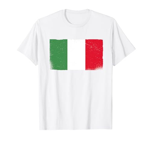 Italy Flag Grunge Italian Flag Patriotic Mens Kids Womens T-Shirt