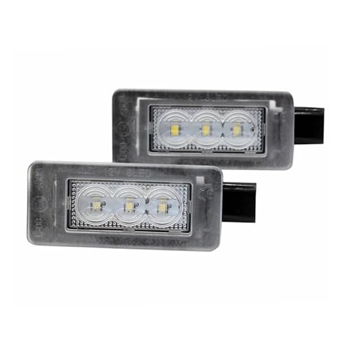 Evita errores en el cuadro con la luz LED de matrícula CANbus para Peugeot 208