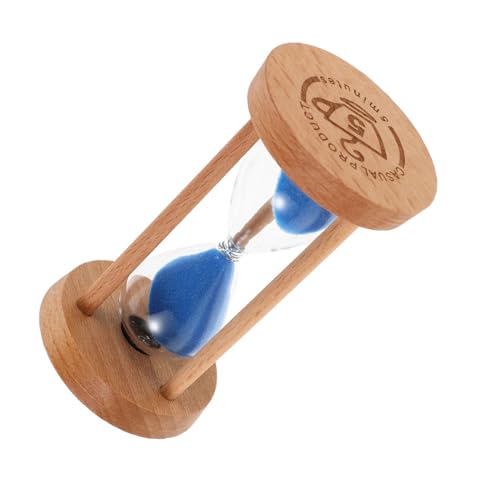 ORFOFE Minuteur Sablier pour Garçon Fille Timer Ludique pour Brossage Dents Accessoire Salle de Bain Éducatif Sablier Mini pour Gestion Outil Créatif pour Routine Hygiène