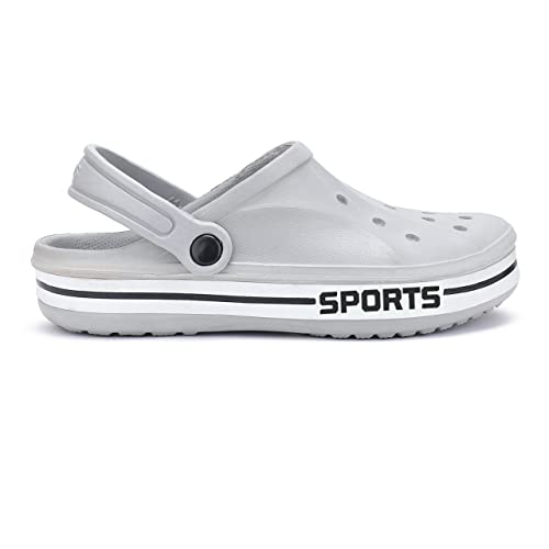 Image of BERSACHE Men Casual Lightweight Clog(Grey) ORI(C)-1907