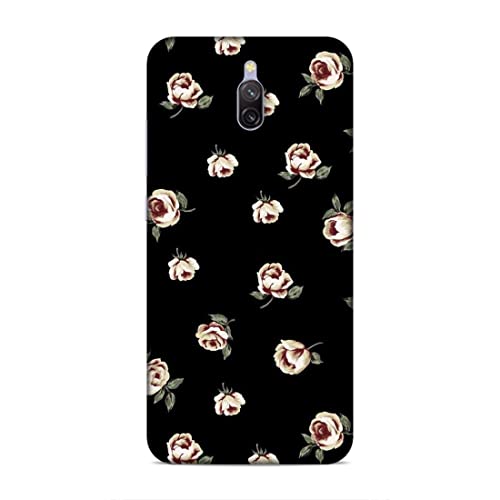 Image of Printed Mobile Back Hard Case Cover for Xiaomi Redmi 8A Dual | Multi Roses, Black Background, A-2183