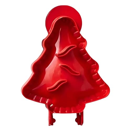 Yhsioaklo Moldes para tartas navideñas - moldes para tartas navideñas | Molde para prensa de tartas de mano para Navidad, uso doméstico y de horno, prensa de para molde de bolsillo para galletas,