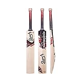 KOOKABURRA Eng 2022 Cricketschläger Beast 5.1 Englisch Willow-Größe Harrow, rot/schwarz, Kurzer Griff