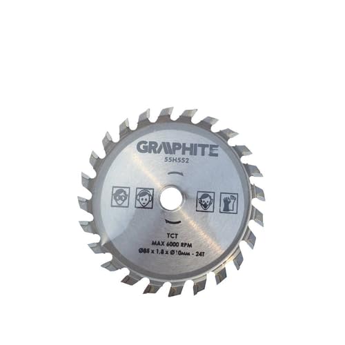 Kreissägeblatt, 85 x 10 x 24 Zähne, Mehrzweck-Sägeblätter, für Holz, Aluminium, Außendurchmesser 85 mm, Innendurchmesser 10 mm, 24 Zähne