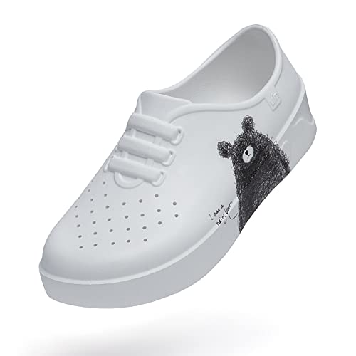 Uin Women's Slip On Water Shoes Art Painted Clogs Color Sneaker Lightweight Garden Mules Tenerife Ⅱ Be With You 3 (8) #TOP4