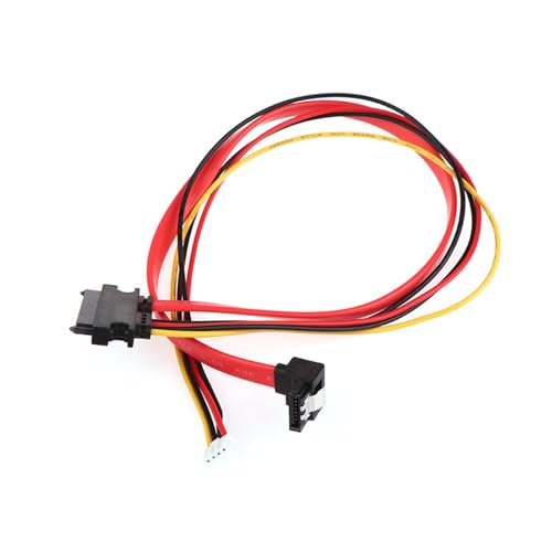 Cable SATA 2-en-1 7Pin Data + 4Pin Power 40 cm